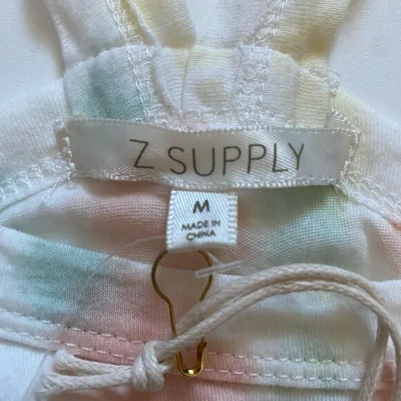 Z Supply Breezy Tie Dye Romper Organic Cotton NEW WITH TAGS Lounge - Picture 5 of 16